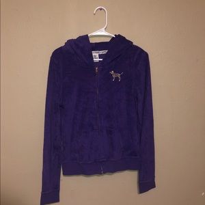 Purple VS/PINK zip up